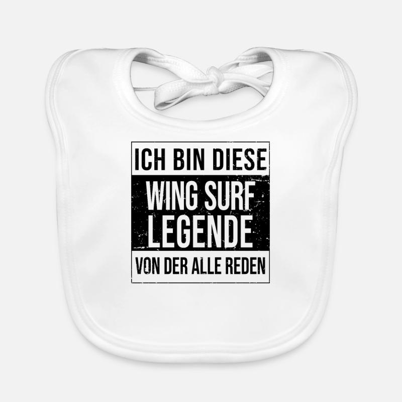 Wingfoil-Surfer Wingfoiling Hydrofoil Kitefoil Baby Bio-Lätzchen