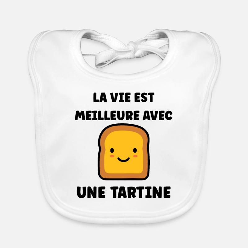 Tartine Bavoir bio Bébé