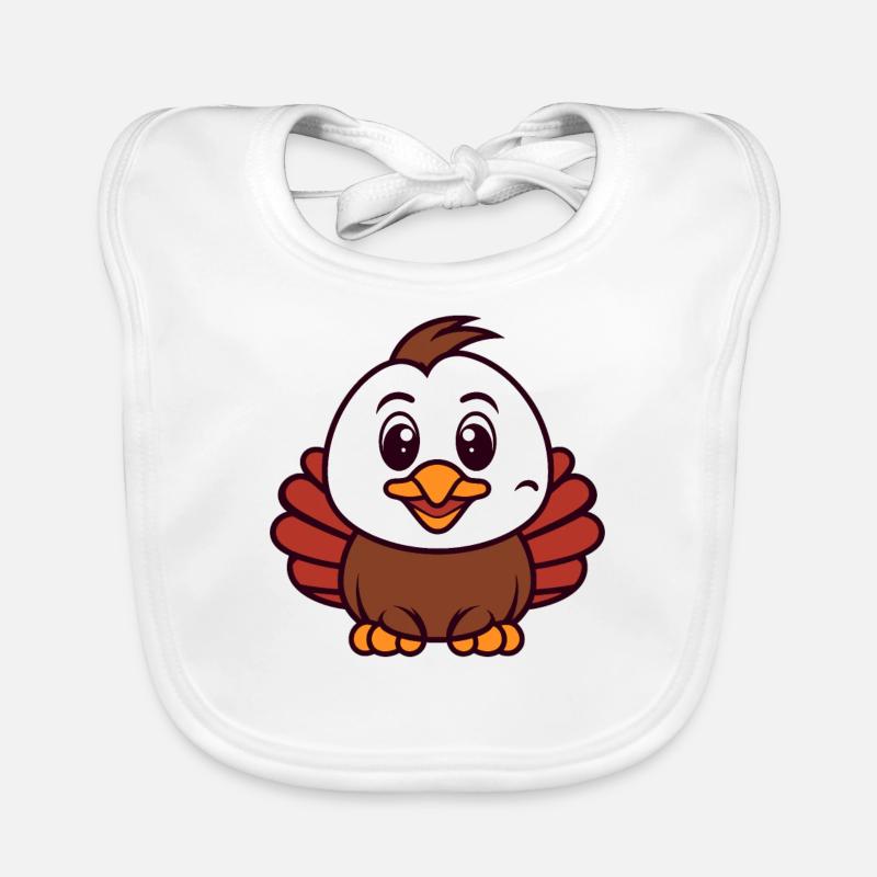 dindons Bavoir bio Bébé