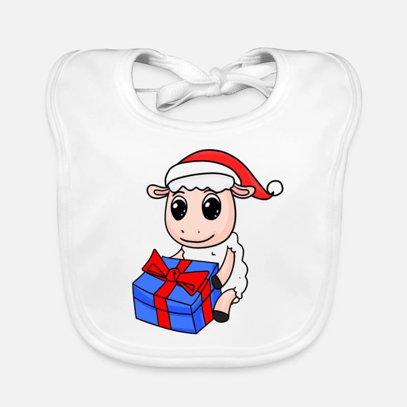 Noël de mouton Bavoir bio Bébé