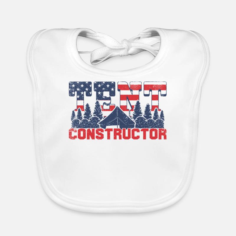 Tent constructor Organic Baby Bibs