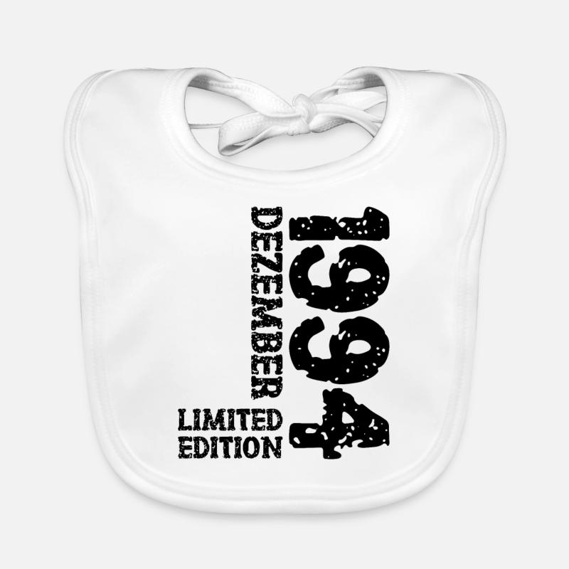 1994 décembre édition limitée 29e anniversaire décoration Bavoir bio Bébé
