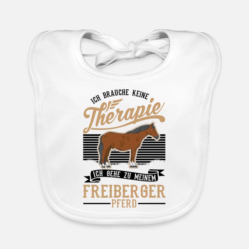 Freiberg Horse Therapy Organic Baby Bibs