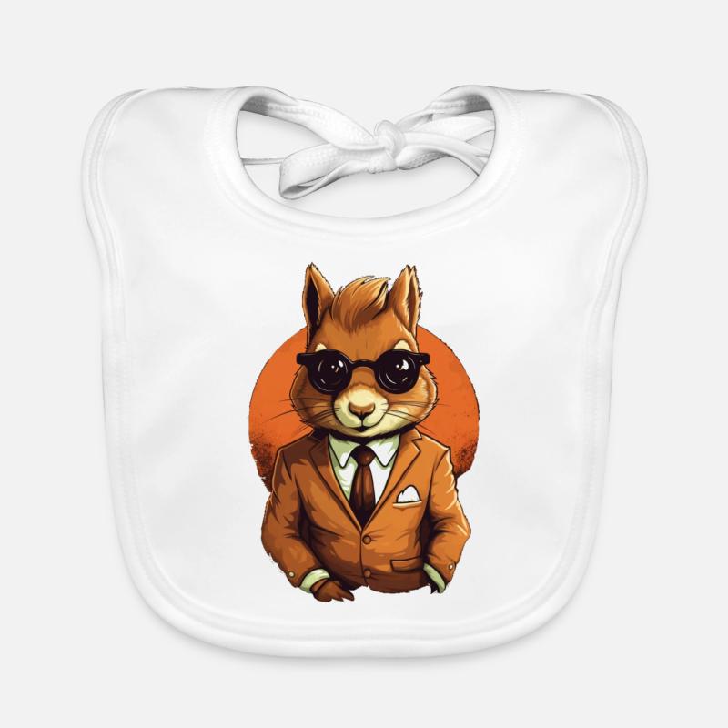 Lunettes de soleil d’affaires Squirrel Bavoir bio Bébé