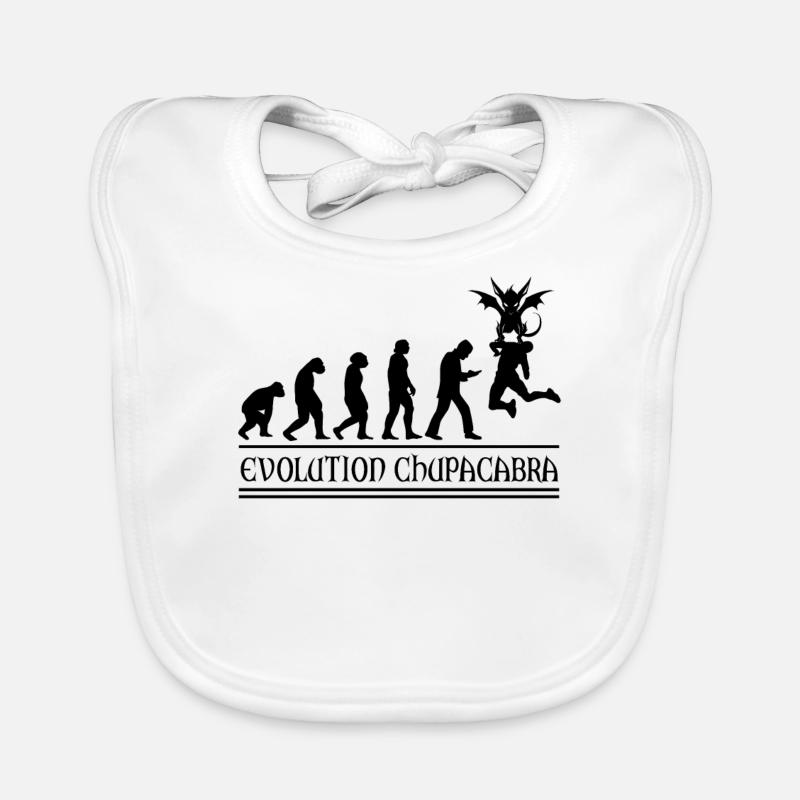 Kryptozoologen Chupacabra-Kreaturen Evolution Baby Bio-Lätzchen