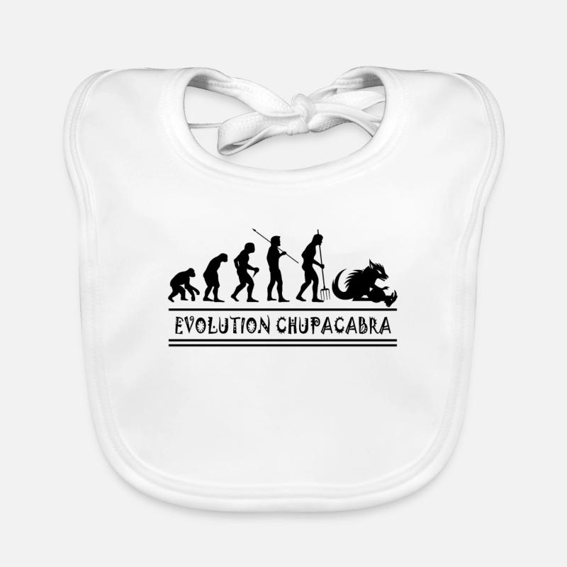 Kryptozoologen Chupacabra-Kreaturen Evolution Baby Bio-Lätzchen