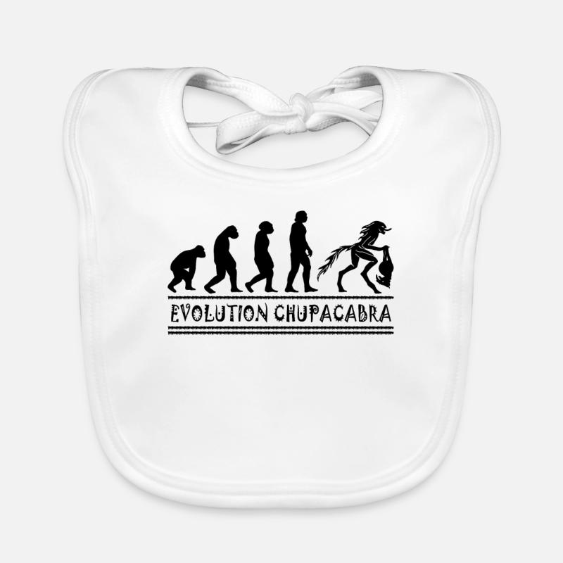 Kryptozoologen Chupacabra-Kreaturen Evolution Baby Bio-Lätzchen