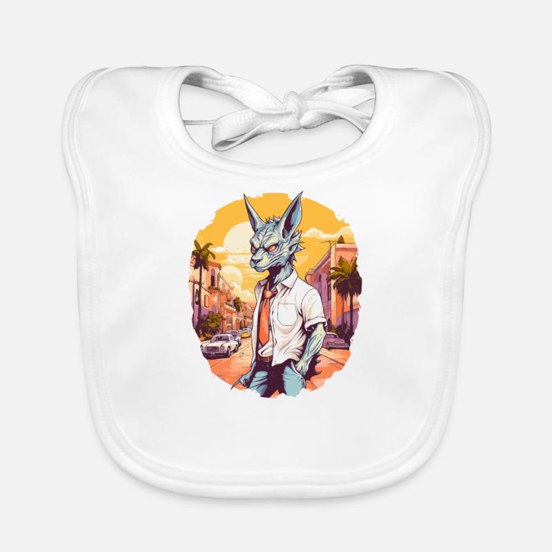 Cryptozoologists Chupacabra Creatures Porto-Rico Organic Baby Bibs