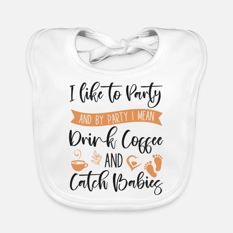 LD Labour And Delivery Nurse Organic Baby Bibs