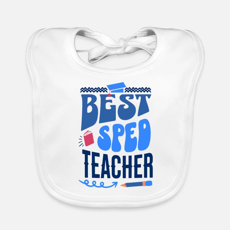 sped teacher Organic Baby Bibs