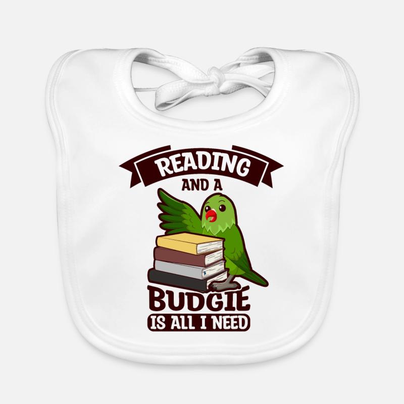 Parrot Parakeet Organic Baby Bibs