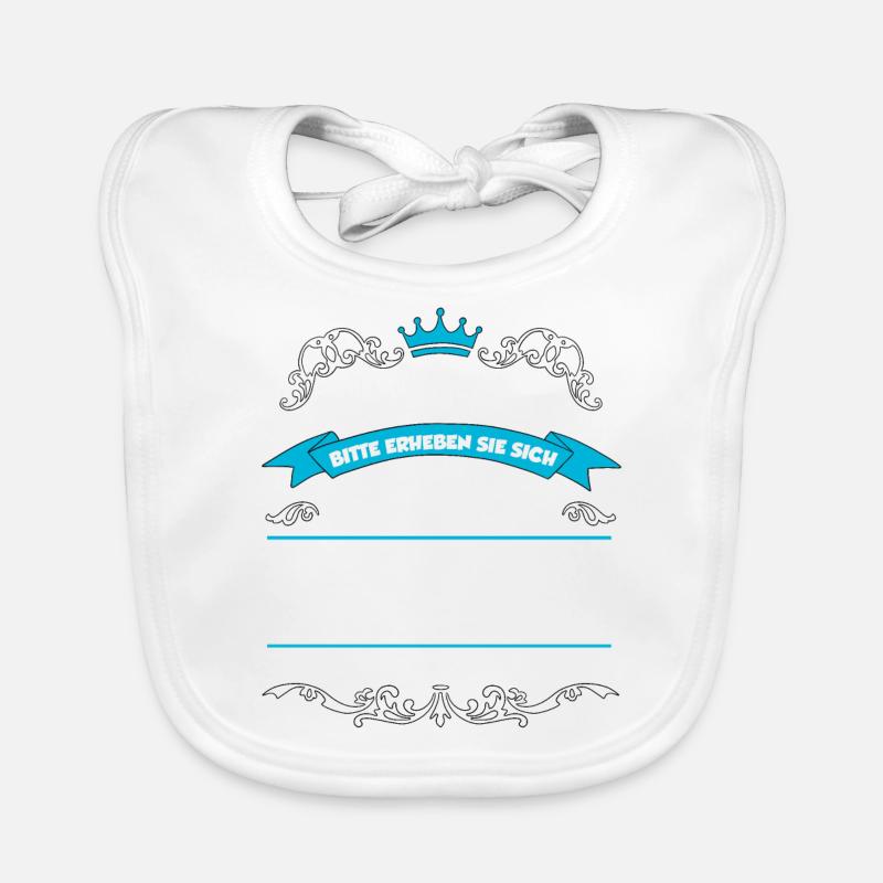 Ali Name Design Baby Bio-Lätzchen