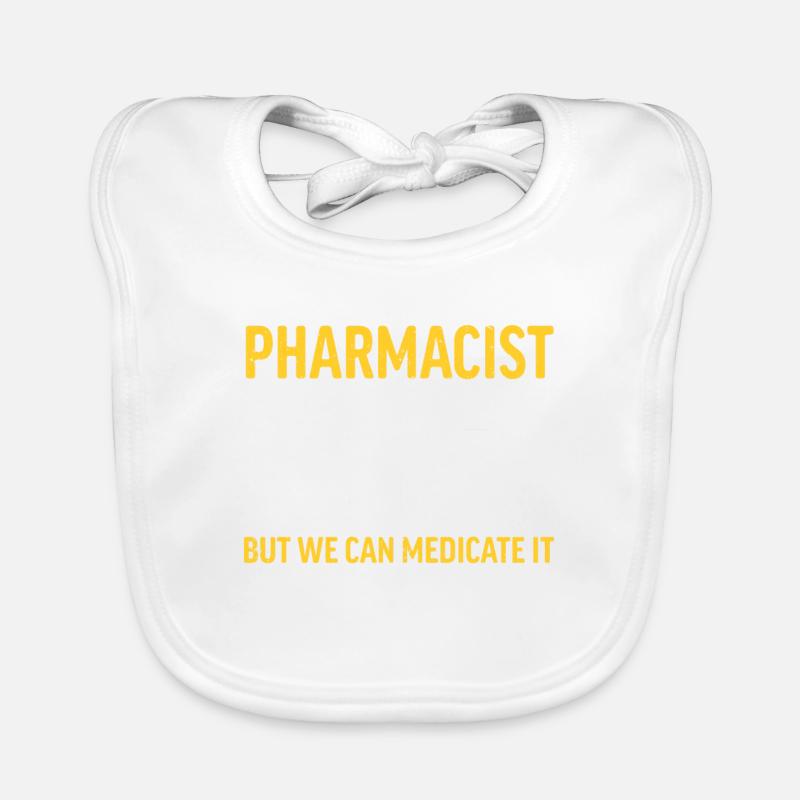 Pharmacist Degree Medicine Pharmacy Organic Baby Bibs