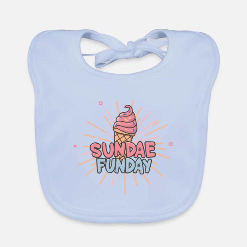 GLACE Bavoir bio Bébé