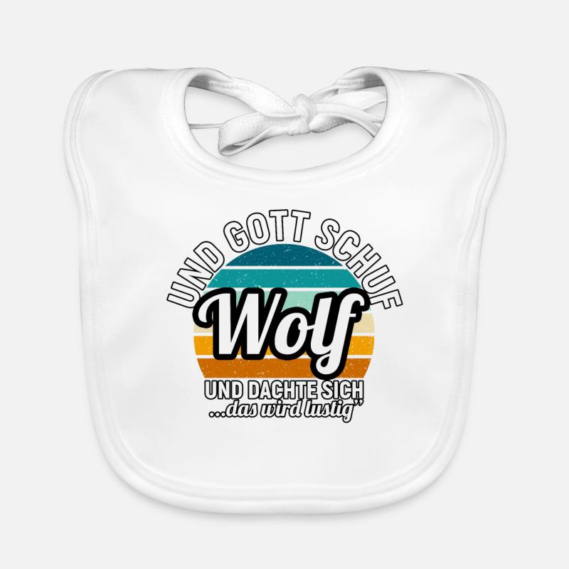 Wolf Baby Bio-Lätzchen
