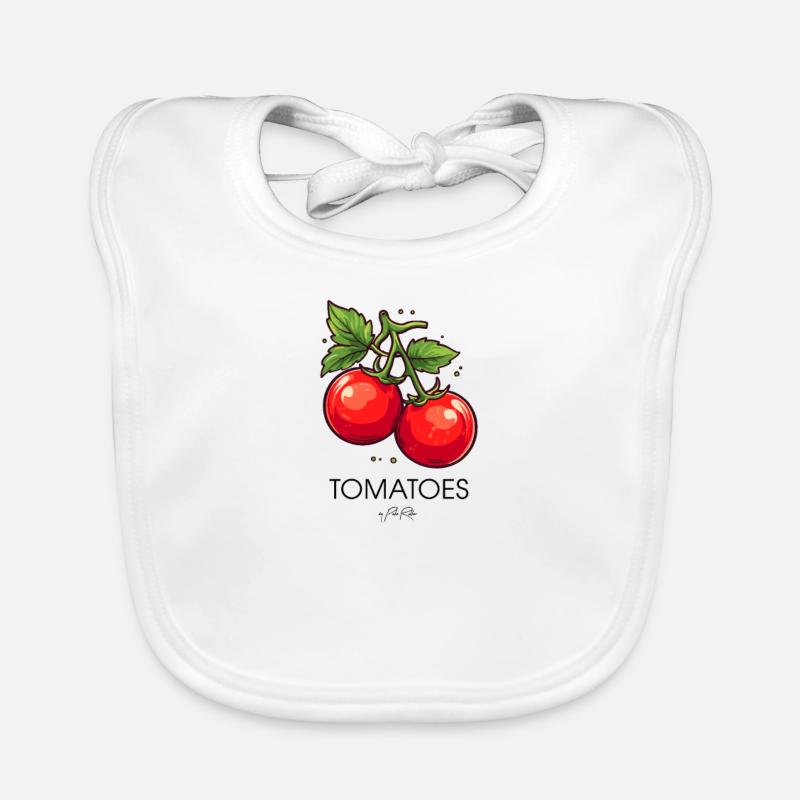 Tomates simples Bavoir bio Bébé