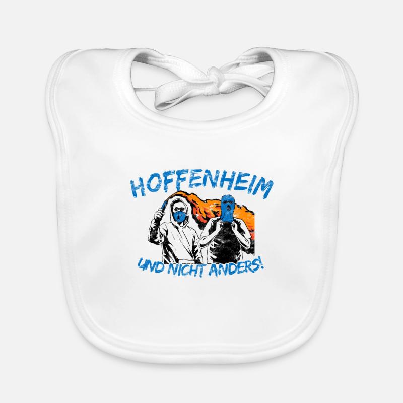 Hoffenheim und nicht anders UPDATE - Baby Bio-Lätzchen - Weiß