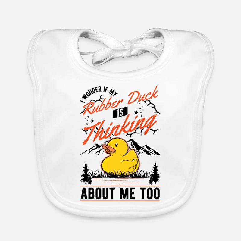 Rubber Duck Gift Rubber Duck Rubber Duck Organic Baby Bibs