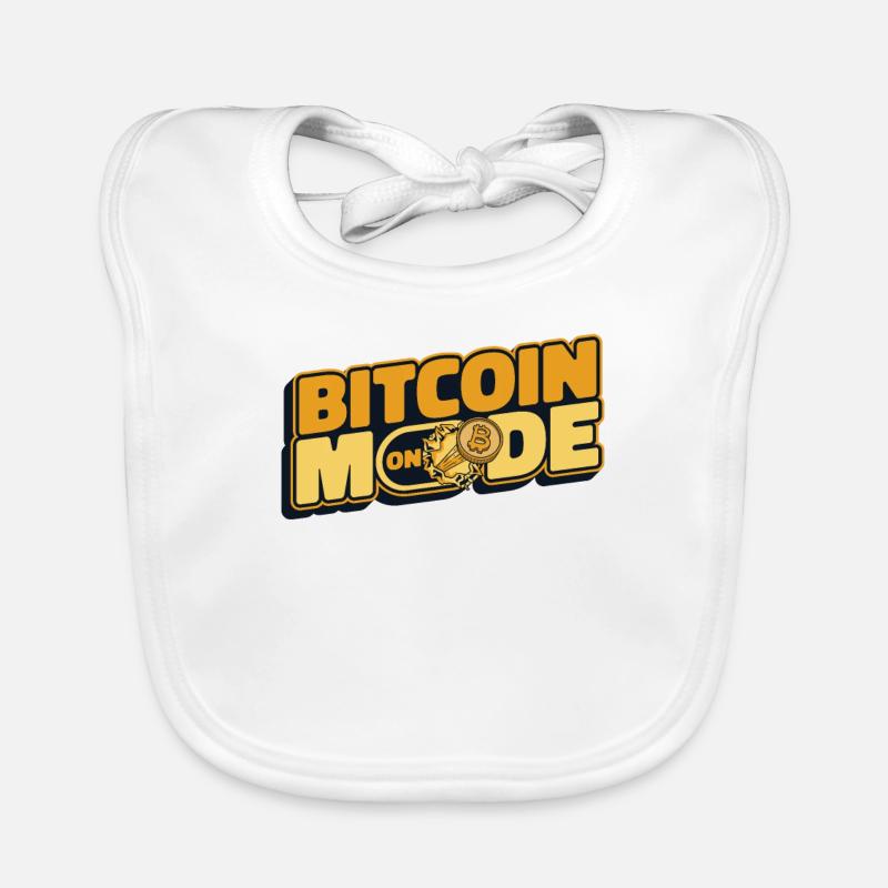 Bitcoin Mode On Blockchain Crypto Kryptowährung Baby Bio-Lätzchen