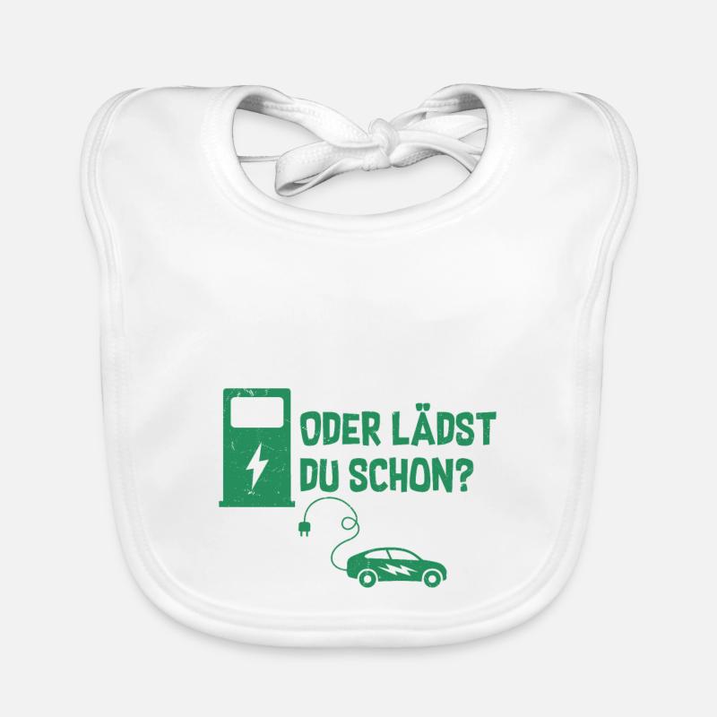 Tankst Du Noch Oder Lädst Du Schon? Baby Bio-Lätzchen