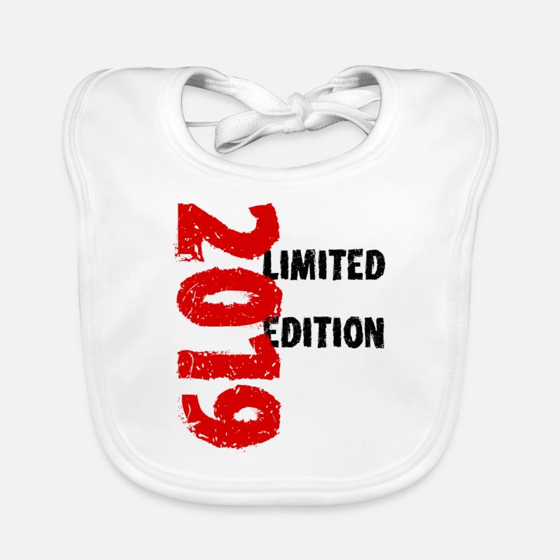 2019 Édition Limitée Anniversaire Cadeau Décoration Bavoir bio Bébé