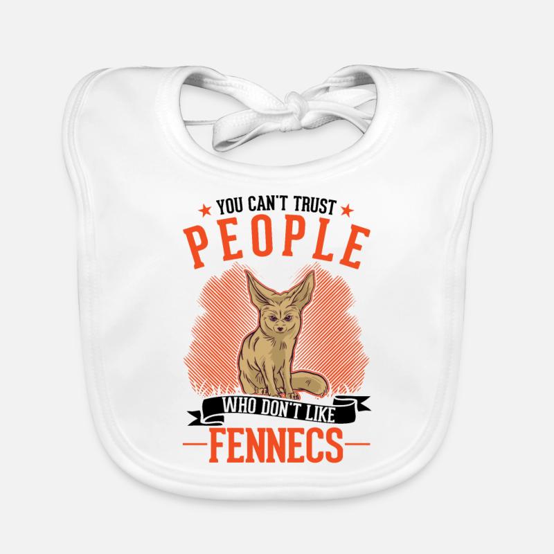 Fennek Geschenk Wüstenfuchs Fennec Baby Bio-Lätzchen