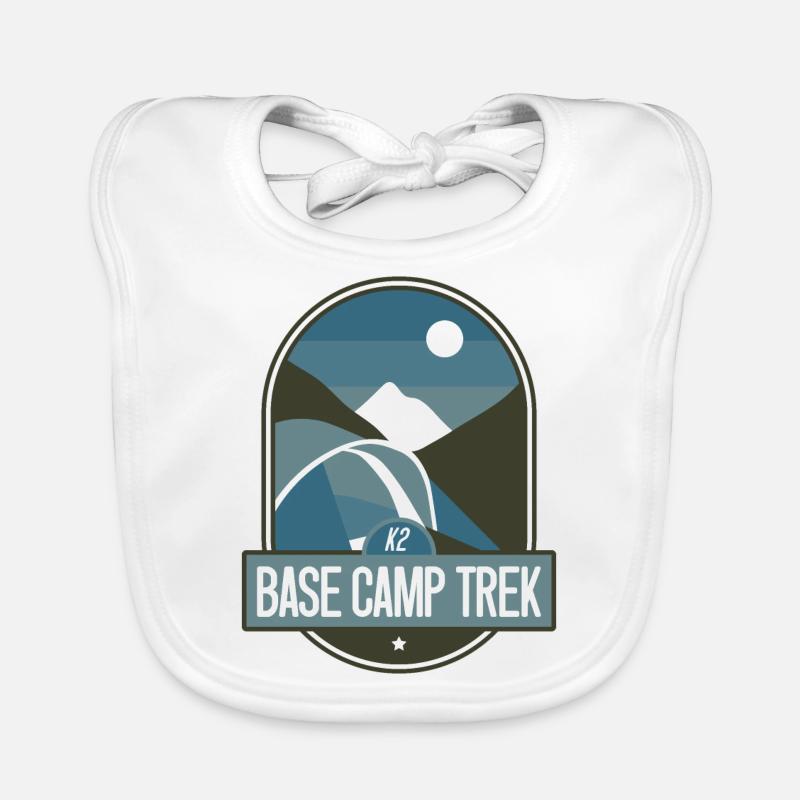 K2 Base Camp Trek Baby Bio-Lätzchen