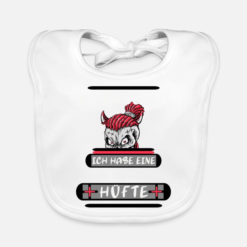 New Hip Surgery Organic Baby Bibs