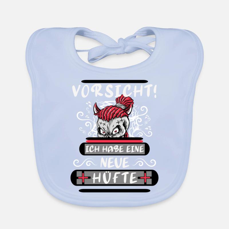 New Hip Surgery Organic Baby Bibs