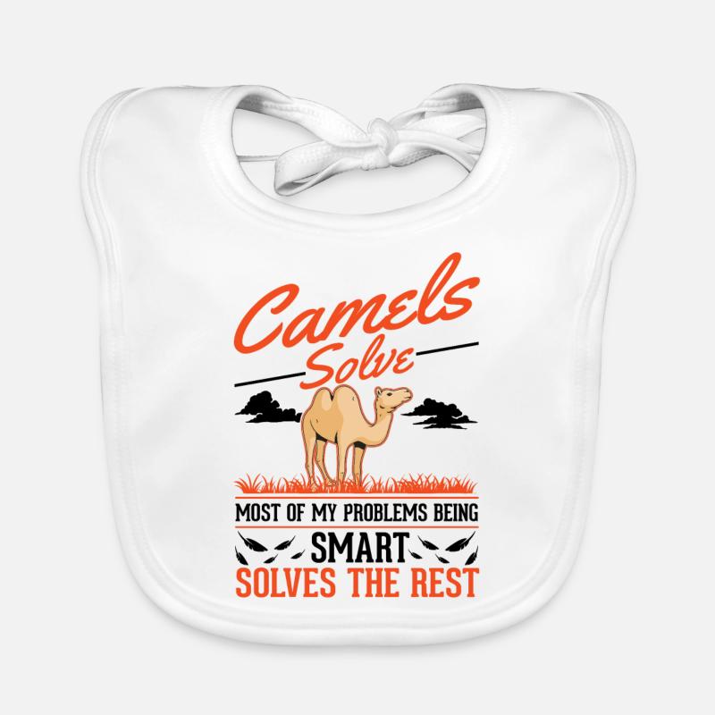 Kamel Dromedar Ägypten Geschenk Großkamel Baby Bio-Lätzchen