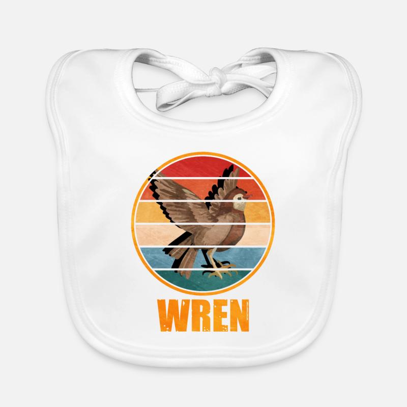Wren Bird Organic Baby Bibs
