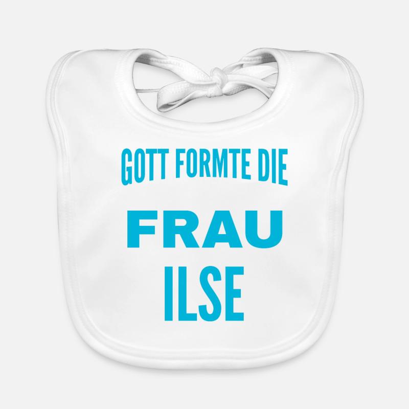 Ilse Name Design Baby Bio-Lätzchen