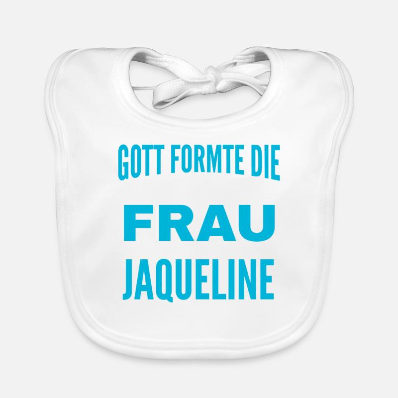 Conception du nom Jaqueline Bavoir bio Bébé