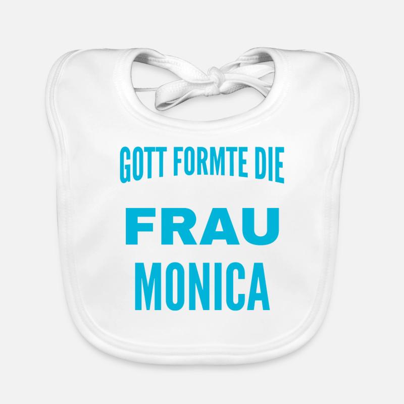 Conception du nom Monica Bavoir bio Bébé