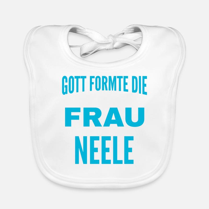 Neele Name Design Organic Baby Bibs