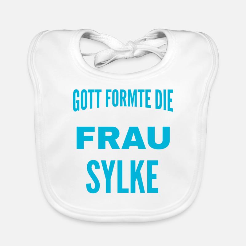 Conception du nom Sylke Bavoir bio Bébé