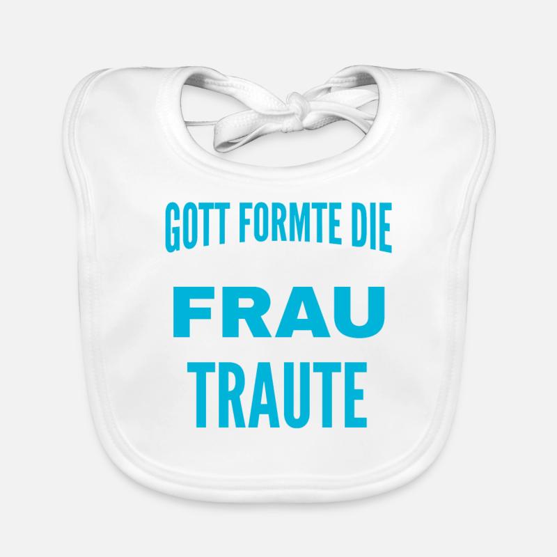 Conception du nom Traute Bavoir bio Bébé