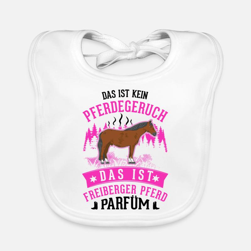 Freiberger Pferd Parfüm Baby Bio-Lätzchen