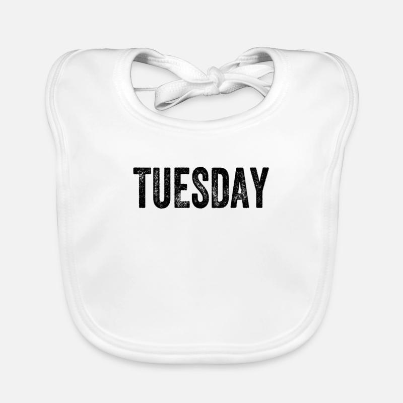 Tuesday Weekday Organic Baby Bibs