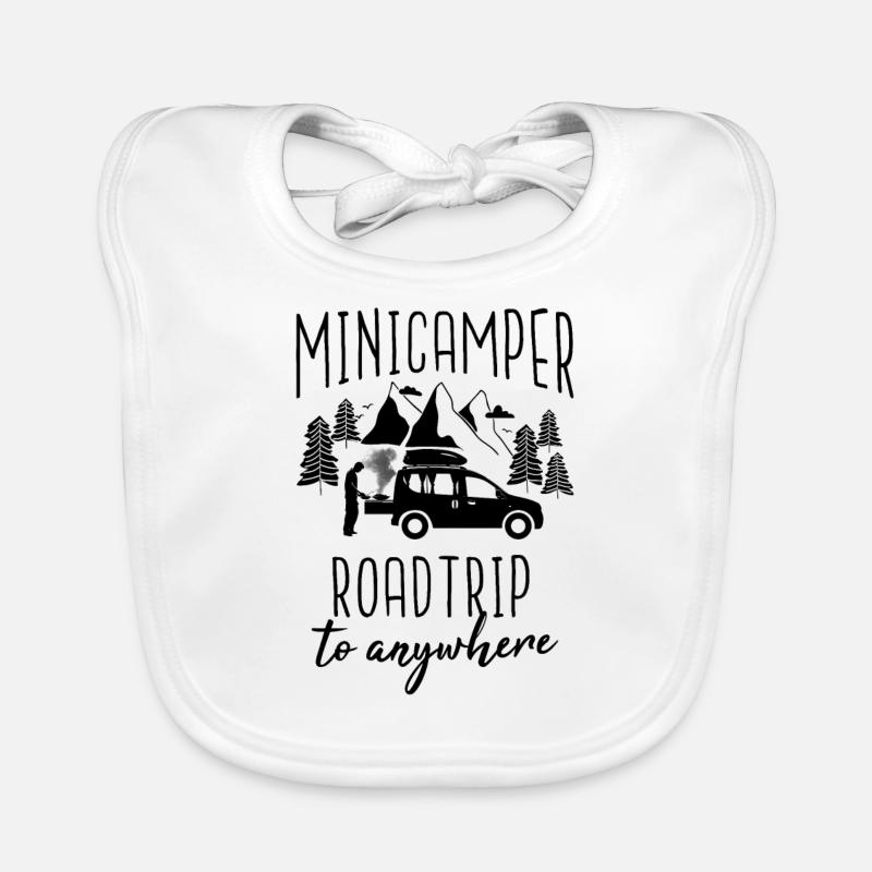 Minicamper ROADTRIP Camping-Camper Microcamper Bavoir bio Bébé