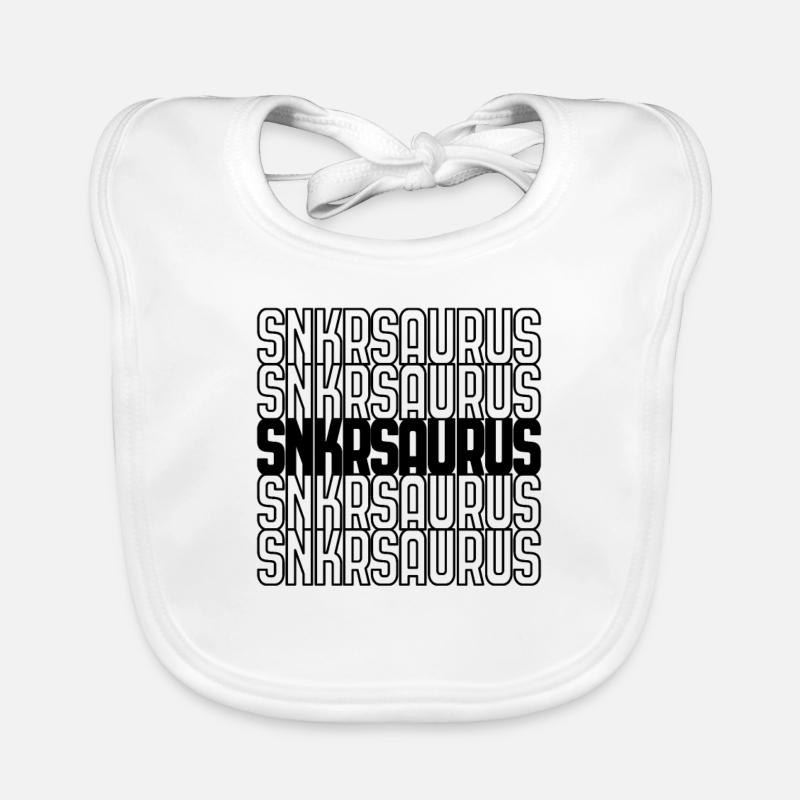 SNKRSAURUS Baby Bio-Lätzchen