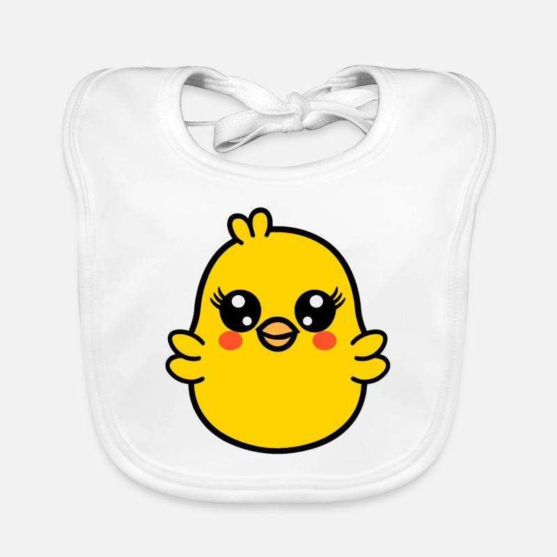 poussin Bavoir bio Bébé