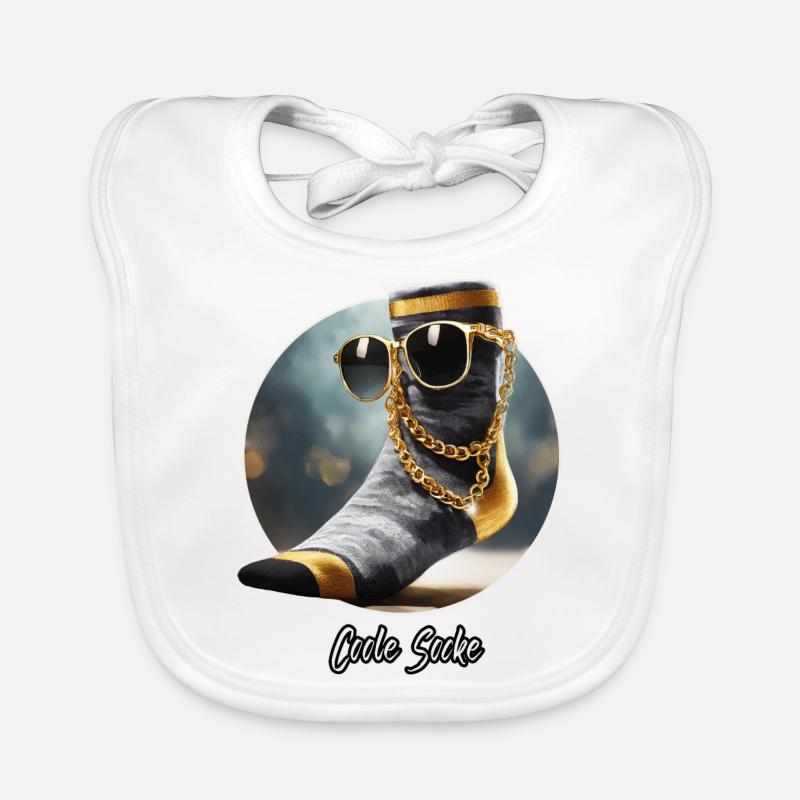 Pun ambiguous german expression – Coole Socke Organic Baby Bibs