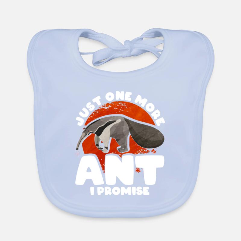 Cher cadeau de fourmilier Bavoir bio Bébé