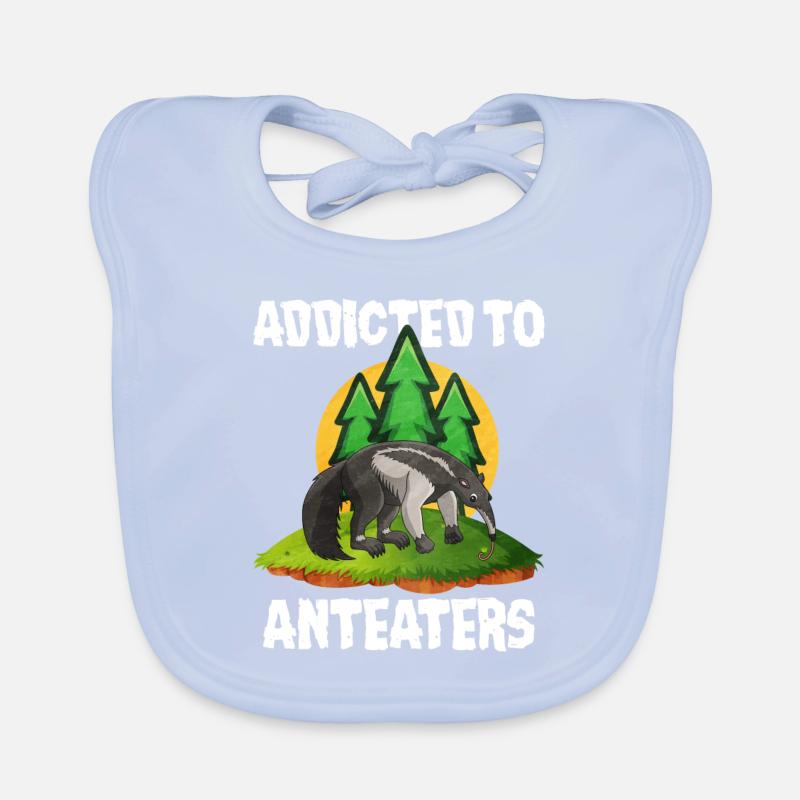 Dear Anteater Gift Organic Baby Bibs