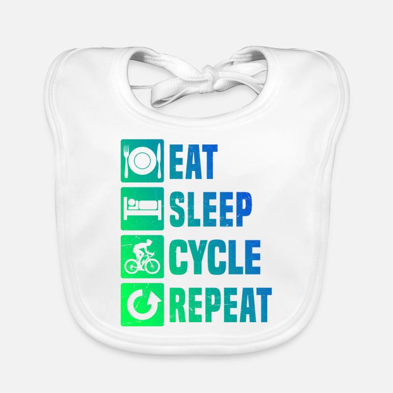 Cyclisme sur route Cyclisme sur route Vélo de route Bavoir bio Bébé