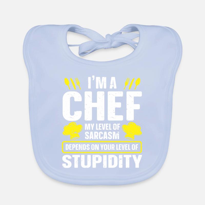Chef Chef de cuisine Bavoir bio Bébé