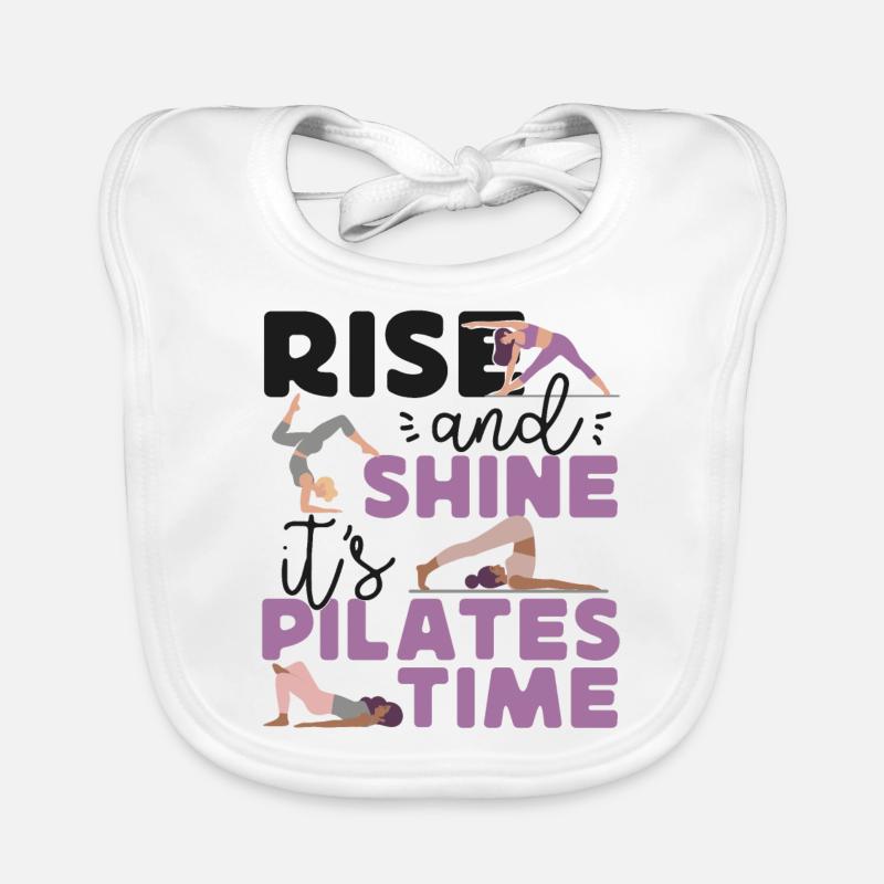 Instructeur de Pilates Teacher Rise Bavoir bio Bébé
