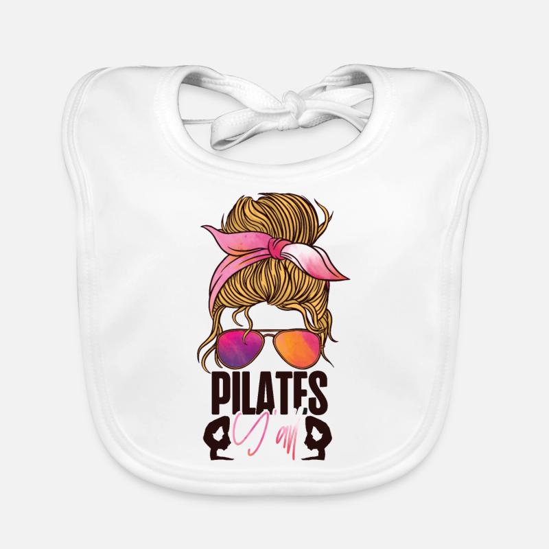 Instructeur de Pilates Enseignant Bavoir bio Bébé