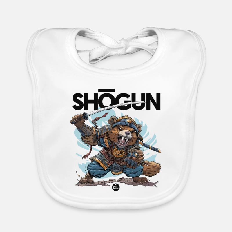 Grimmiger Shogun Baby Bio-Lätzchen